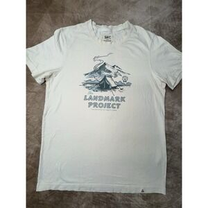The Landmark Project Devotee Of Tent Trail 100% Organic Cotton Shirt Medium